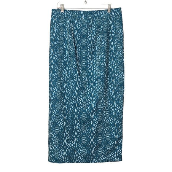 Ripskirt Hawaii Wrap Skirt Length 4 Playa Ocean Blue Teal Large Beachy Cover up - Picture 3 of 11